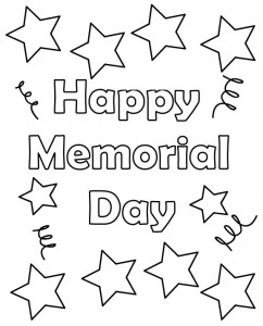 Memorial Day 2020 Coloring Pages